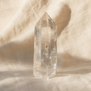 Clear Quartz Point component from the Aura Shield Crystal Set.