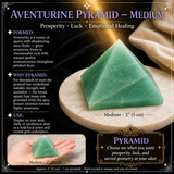 Pyramide d'Aventurine - Moyenne