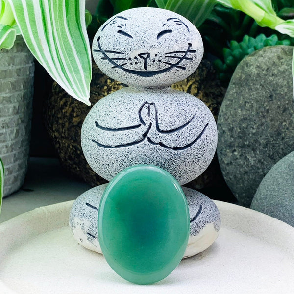 Aventurine Worry Stone - worrystone