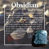 Black Obsidian Rough - rawstone