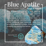 Blue Apatite Rough Stone - rawstone