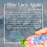 Blue Lace Agate Mini Gemstones (50 Gram / 1.7oz. Lot)