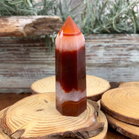 Carnelian Point component from the Creative Fire Crystal Set.