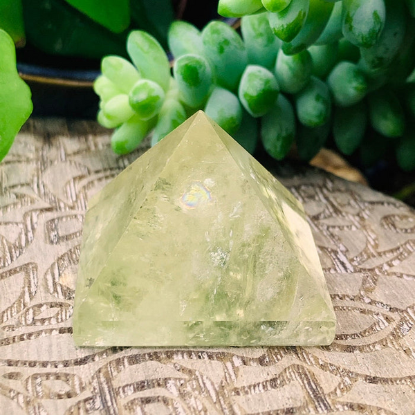 PRIZE WINNER! Claim your Prize!: Citrine Pyramid -(Just Pay Cost of Shipping)