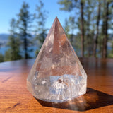 Helder kwarts diamantgeslepen kristal