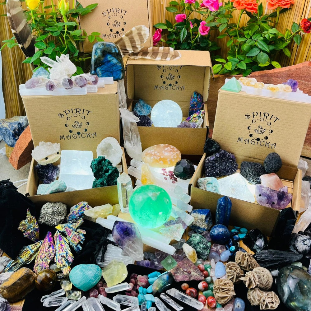 Crystal & Stone Box Kits – Spirit Magicka
