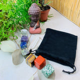 HEIDI WRITE INTRO Chakra Tumbled Stone + Velvet Bag Set - Gift Cards
