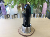 Crystal Insert (for Crystal Point Water Bottles) - Obsidian