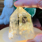 Crystal Mood Light (Citrine Generator Short & Thick) - wand