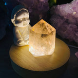 Crystal Mood Light (Citrine Generator Short & Thick) - wand