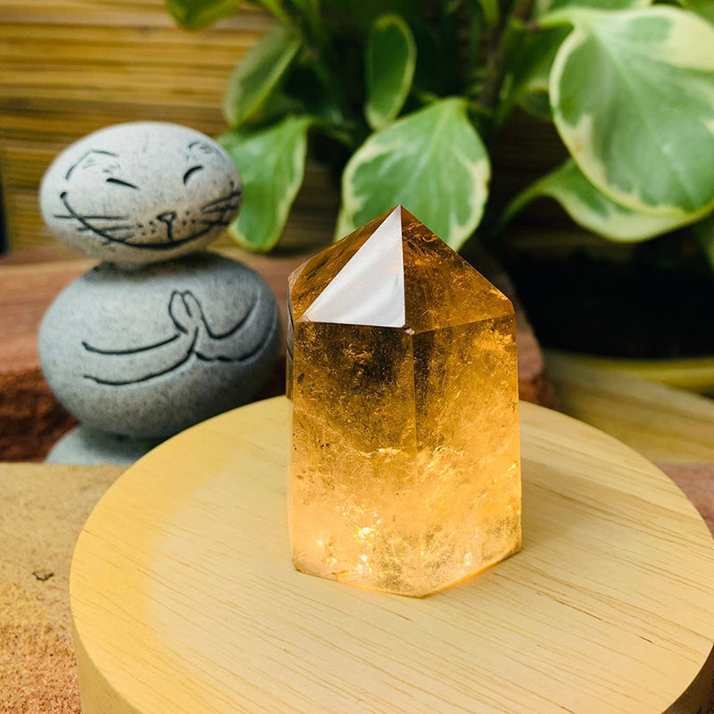 Crystal Mood Light (Smoky Quartz Mini-Generator) - wand