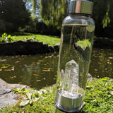 Crystal Water Bottle + Carry Case - water