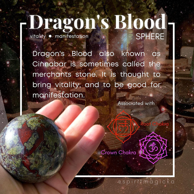 Dragon’s Blood Jasper Sphere - sphere
