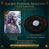 🌙 Sacred Feminine Awakening 13 Oracle Card Deck, Mini Gemstones & Course