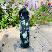 Moss Quartz Wand - wand