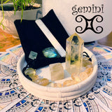 AAA Gemini Zodiac Crystal Fusion Set With Pouch