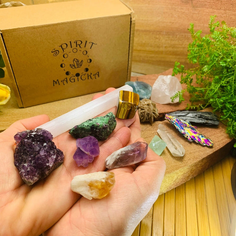 Our Favorite Crystals Treasure Box Sampler Kit