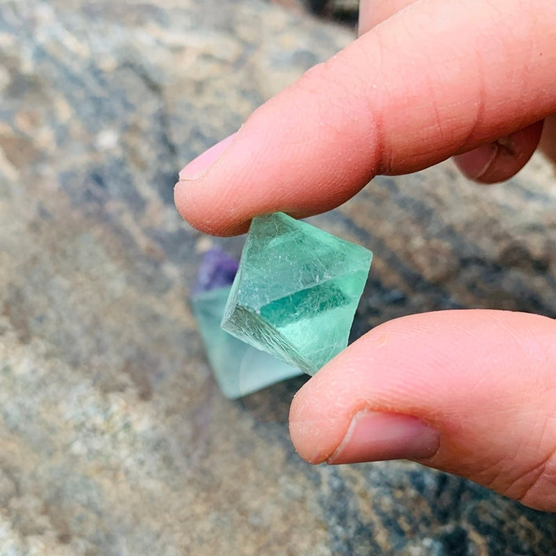 Z WORKING ON Green Fluorite Collectors Kit - collection