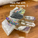 🌀 Crystal Wire Wrapping Starter Kit inklusive Kristallen