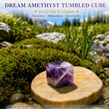 Drøm Ametyst Tumbled Cube