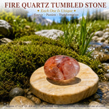 Fire Quartz Tumbled Stone