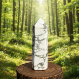 Amethyst, heilige Geometrie, facettierter Kristall