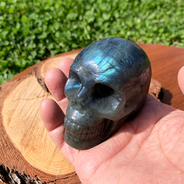 Labradorite Skull (Medium Size)