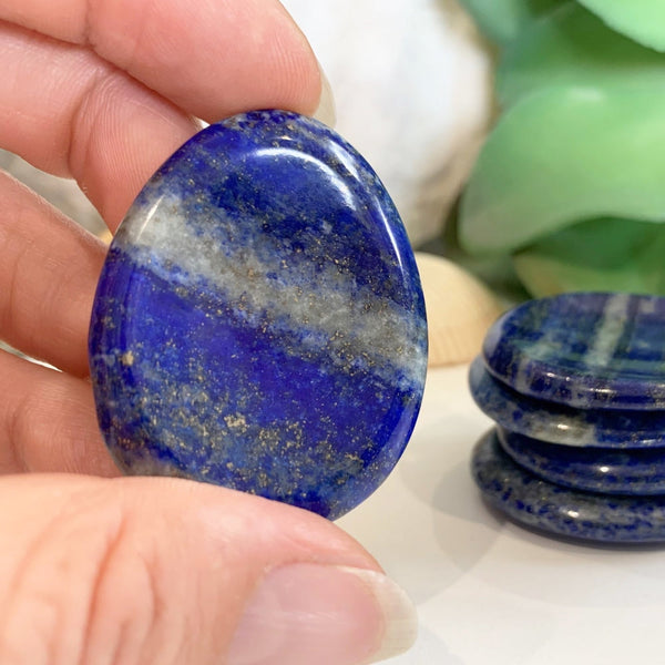 Lapis Lazuli Worry Stone - worrystone