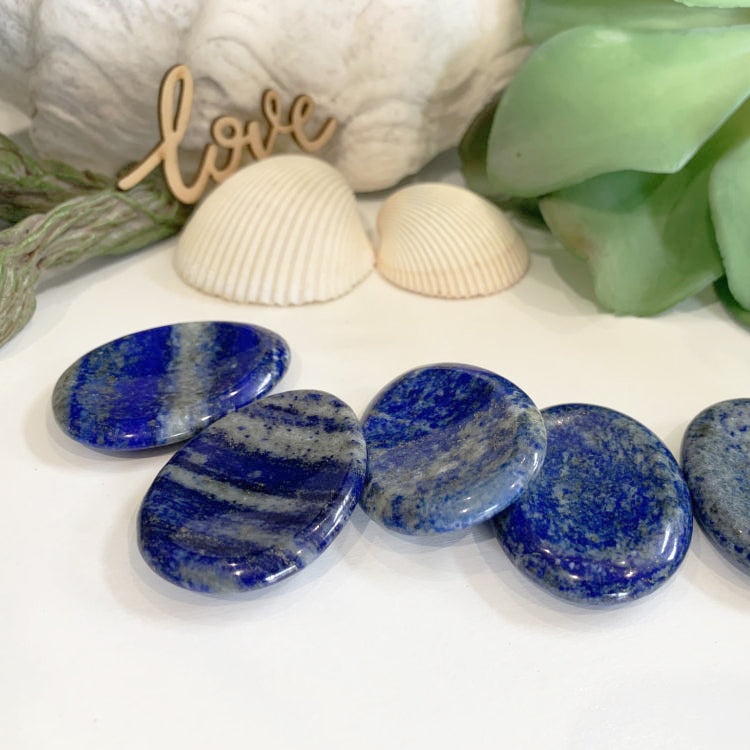 Lapis Lazuli Worry Stone - worrystone