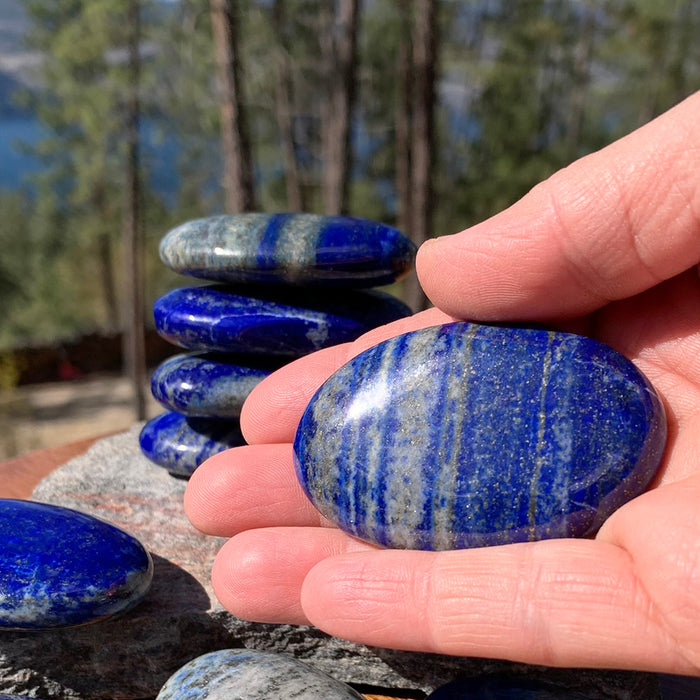 OFERTA GRATUITA! Palmstone Lapis Lazuli - (Basta pagar o custo do frete)