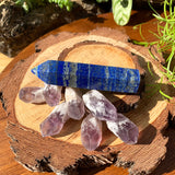 8-Piece Lapis Lazuli + Amethyst Set