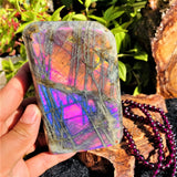 Large (1.48 lbs.) Purple Flash Labradorite Freeform (Item #1020)
