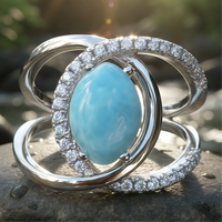 Z ARRON DESIGN Collana con ciondolo in filo di rame Serenity Moonstone