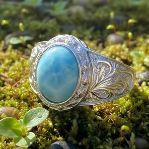 Z ARRON DESIGN Serenity Moonstone koperdraad hanger ketting