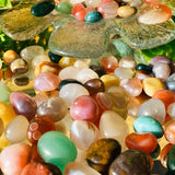 WORKING ON Name? Multi Color Pebble Stones - tumbledstone