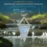 Z ARRON DESIGN Serenity Moonstone koperdraad hanger ketting