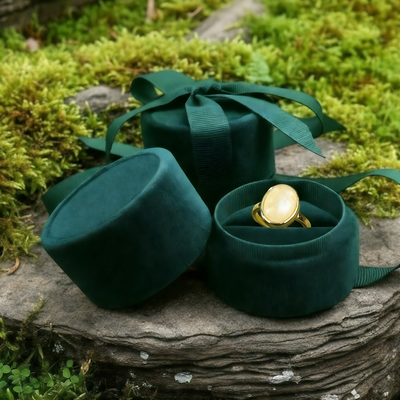 Z ARRON DESIGN Serenity Moonstone kobbertråd anheng halskjede