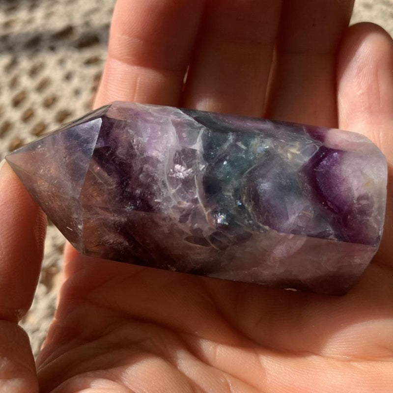 Crystal Multicolor Fluorite Mini-Generator