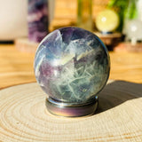 Multicolor Fluorite Mini-Sphere - sphere