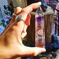 $7 Multicolor Fluorite Point 1-Day Promo Sale - wand