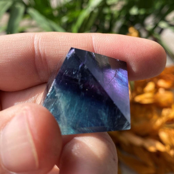 FREE GIVEAWAY! Multicolor Fluorite Pyramid