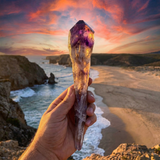 Dark Ametyst Crystal Shard (stor)