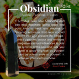 Obsidian Point - wand