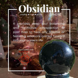 Obsidian Sphere - sphere