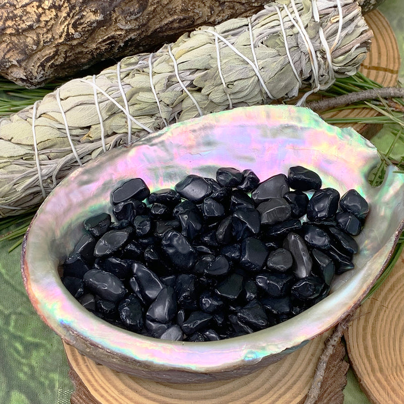 Obsidian mini ædelsten (50 gram / 1,7 oz lot)