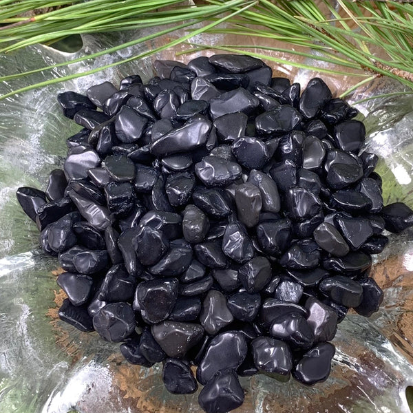 Obsidian Mini Gemstones  (50 Gram / 1.7oz Lot)