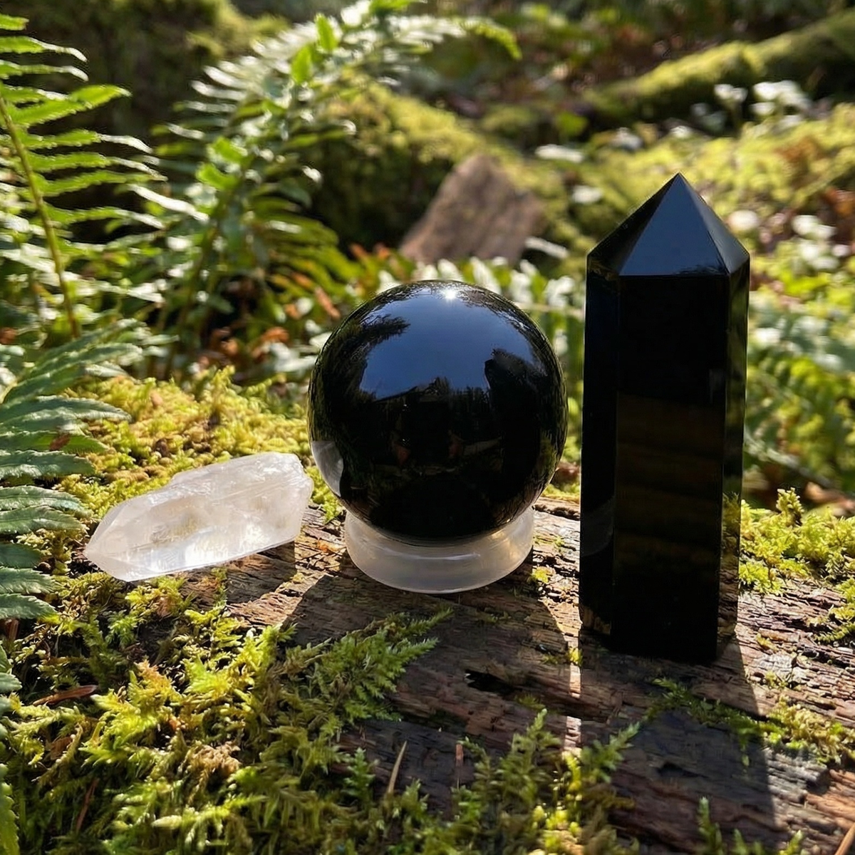 Z ARRON DESIGN Serenity Moonstone kobbertråd vedhæng halskæde