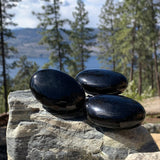 PRIZE WINNER! Obsidian Palmstone - (Just Pay Cost of Shipping)