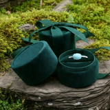 Z ARRON DESIGN Collana con ciondolo in filo di rame Serenity Moonstone