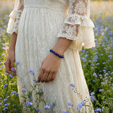 Z ARRON DESIGN Colar com pingente de fio de cobre Serenity Moonstone